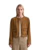 Marc O'Polo Lederjacke regular in Umbra Brown