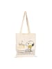 United Labels The Peanuts Stoffbeutel Snoopy - Lieblings Tasche in beige