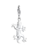 Nenalina Charm 925 Sterling Silber Gecko in Silber