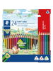 Staedtler Farbstift Noris colour ca. 3mm farbig sortiert Packung mit 18+6 Stück