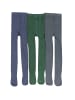 TupTam Baby Jungen Strickstrumpfhose 6er Pack in grün/grau