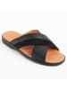 Purapiel Sandalen es Bier in Schwarz