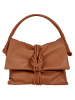 Samantha Look Handtasche echt Leder in cognac