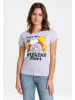 Logoshirt T-Shirt Peanuts - Snoopy & Woodstock - Weekend in grau-meliert