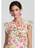 Usha Women Blouse in Multicolor White