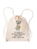 Mr. & Mrs. Panda Sportbeutel Koala Geschenk mit Spruch in Creme