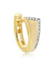 BALIA Ohrringe Gold 333 Gelbgold - 8 Karat Elegance Creolen