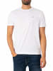 Gant Rundhals T-Shirt für Herren in white