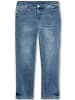 sheego Jeans in blue denim