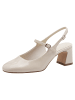 Tamaris Slingpumps in IVORY PATEN