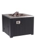 GMD Living Gartenkamin, Feuerstelle FARO in Farbe  carbon / black