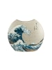 Goebel Vase " Katsushika Hokusai - Die Welle " in Hokusai - Welle