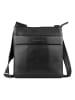 Bugatti Nome Mini Bag Umhängetasche Leder 18 cm schwarz