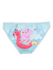 Peppa Pig Kinder Badeslip Bikini-Hose in Türkis