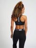Hummel T-Shirt Hmlte Tola Damen in BLACK/DRIFTWOOD