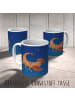 Mr. & Mrs. Panda Tasse Sternzeichen Skorpion ohne Spruch in Sternenhimmel Blau