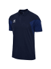Hummel Polo Hemd mit sportlichem Design in Blau