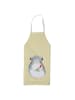 Mr. & Mrs. Panda Schürze Chinchilla Blume ohne Spruch in Gelb Pastell