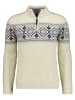 Ragman V-Ausschnitt Pullover in weiß