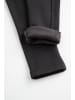 Coccodrillo Gefütterte Leggings mit langem Bein in schwarz