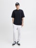 Jack & Jones Jogginghose in White Melange
