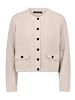 Betty Barclay Strick-Cardigan mit aufgesetzten Taschen in Taupe