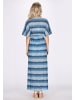 IZIA Damen Kleid in Blau Mehrfarbig