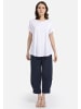 HELMIDGE Kurzarmbluse Bluse in weiss