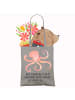 Mr. & Mrs. Panda Tasche Tintenfisch mit Spruch in Light Grey
