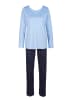 Calida Pyjama in dark lapis blue