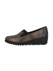 rieker Leprato Low-Top-Leder-Mokassin Braun