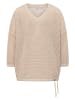 Cecil Crochet Pullover im Sommer-Look in pearl beige