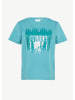 comma T-Shirt in 63E2_türkisblau