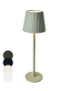 Coen Bakker LED Tischlampe dimmbar IP44 Innen & Außen 36,5x11cm in Grün