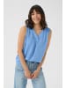 Kaffe Ärmellose Bluse KAciara Regular fit in Ultramarine