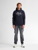 Petrol Industries Artwork Hoodie Yankton in Blau