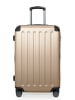 Hauptstadtkoffer Spree - Koffer-Set 3 Trolley Hartschale Koffer Gepäckset, TSA, 4 Rollen (S, M & L) in Champagner