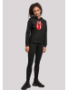 F4NT4STIC Basic Hoodie The Rolling Stones Zunge in schwarz