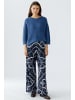 Oui Marlenehose in dk blue  blue