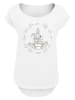 F4NT4STIC Long Cut T-Shirt Disney Bambi Klopfer in weiß
