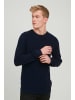 BLEND Strickpullover BHPullover - 20712654  Strickpullover mit Rundhalsausschnitt in Blau