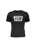 North Sails Schwarzes Baumwoll-T-Shirt