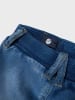 name it Shorts in Medium Blue Denim