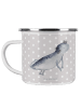 Mr. & Mrs. Panda Kaffeebecher Axolotl Schwimmen ohne Spruch in Grau Pastell