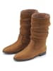 LASCANA Stiefel in camelfarben