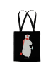 Mr. & Mrs. Panda Tote Bag Einhorn Krankenschwester ohne Spruch in Schwarz