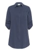 Kaffe Langarm - Hemd KAnaya Loose fit in Vintage Indigo