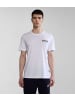 Napapijri T-Shirt "S-Kasba" in Weiß