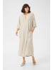 Kaffe Kleid KAmilia Relaxed fit in Chalk / Chinchilla Stripe