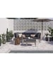 home24 Loungehocker FIFO in Anthrazit / Braun